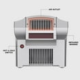 thumbnail image 3 of BEZADI 1800W Automatic Hand Dryer Hot Cold Airflow Hand Dryers Commercial High-Speed for Bathroom Wall Mounted,Silver, 3 of 10