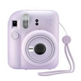 Fujifilm Instax Mini 12 Instant Camera, Lilac Purple, with Case, Stickers, Frames, Photo Album