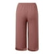 thumbnail image 3 of WILLBEST Pantalones Casuales elegantes para Mujer con Cintura Elástica y Bolsillos para Uso Diario, Ideales para Actividades al Aire Libre En Primavera y Verano. Mediana, 3 of 5