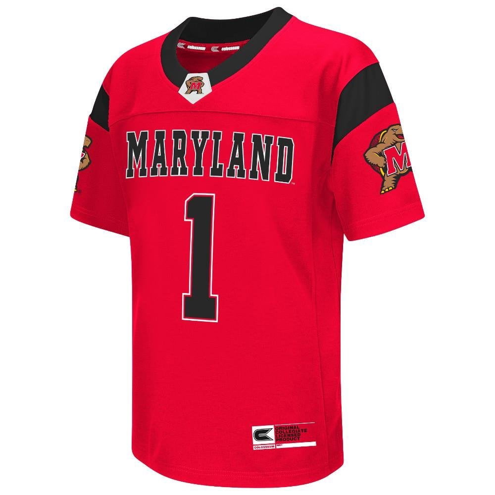 Youth NCAA Maryland Terrapins Football Jersey (Team Color) L