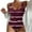 Pink, variant on BUIgtTklOP Women's Seaside Beach Swimwear Printed Summer One-piece Swimsuit