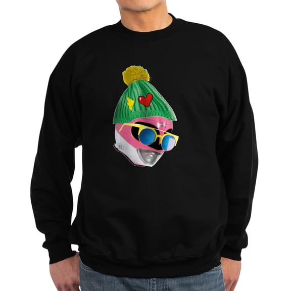 CafePress - Power Rangers Pink Range - Classic Crew Neck Sweatshirt