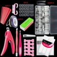 thumbnail image 2 of Acrylic Powder Glitter Nail Art Kit False Nail Tips Nail Art Decoration Tools Pro Acrylic Nail Kit Empty Liquid Bottle Manicure Nail Extension Acrylic Tips Cutter Glitter For DIY Art, 2 of 6