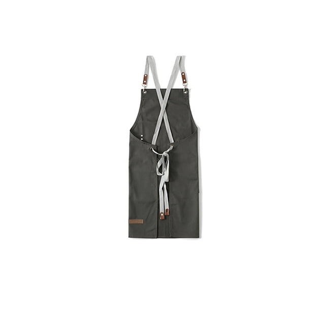Lienzo delantales para hombres delantal para hombre multicolor con bolsillos delanteros Suministros para el hogar ajustables Protección de la cubierta para la parrilla Restaurante Greenish Green Kearding HA012088-04
