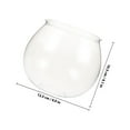 thumbnail image 4 of WHAMVOX 3Pcs Fish Tank Plastic Round Bowl Aquarium for Plant Growers Home Use, 4 of 8