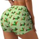 thumbnail image 1 of Balery dogs St Patrick's Day Pantalones cortos de entrenamiento estampados para mujer, sin costuras, ajustados, para gimnasio, yoga, correr, deportes, ejercicio activo, fitness.-Medium, 1 of 8