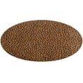 thumbnail image 4 of Leopard Print Pattern Floral Medallion Round Rug - Small Round Area Rug, Soft Non-Slip Machine Washable Bedroom Mat Indoor Accent Entry Carpet for Office Desk Dorm Hallway, 4 of 6