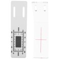 thumbnail image 6 of SOPOTUTU White Acrylic Ruler for Crack Measuring Architectural Use 1Set, 6 of 8