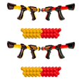 thumbnail image 1 of The Season Toys Power Popper Launcher Battle Pack, 4 Power 168 Balls, 1 of 11