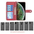 thumbnail image 4 of Wallet Flip Cover Coin Slot Stand Detachable Back Case for iPhone 13, 4 of 8
