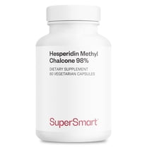 SuperSmart - Hesperidin Methyl Chalcone 1000 mg per Day - Circulation & Vein Support Supplement | Non-GMO & Gluten Free - 60 Vegetarian Capsules