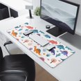 thumbnail image 2 of Long Mouse Pads for Desk,White Dinosaurs Trees Cacti Pattern Desk Mats on Top Of Desks, Desk Mouse Pad Extra Large with 3mm Non-Slip Base and Stitched Edge for Gaming,Office,Work,Home 31.5"x11.8", 2 of 6