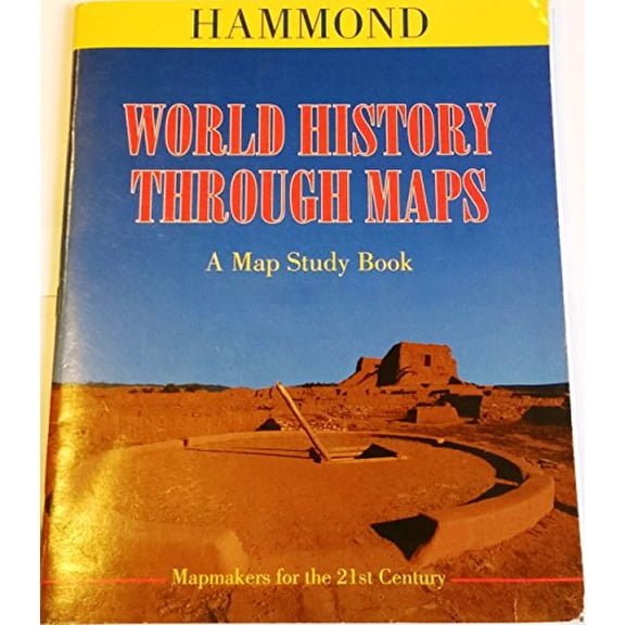 Pre-Owned World History Through Maps (Map Study Book), 9780843774306, 0843774304, Paperback,