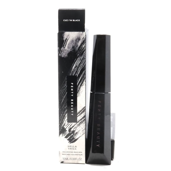 Fenty Beauty Hella Thicc Volumizing Mascara 0.33oz Cuz I'm Black New With Box