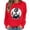 VKOYWKM-ZQR1-Red, variant on VKOYWKM Sweatshirts for Women Trendy Halloween Funny Print Pullover Long Sleeve Crew Neck Oversized Sweatshirts Fall Sweatshirt