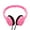 Pink, variant on Kids Headphones with Microphone Kubite Kids Wire Headphones on Ear Foldable Stereo Headset for Kids Earphone in Ear Headphones,Kids Headphones Wired,Headphones for Kids with Microphone