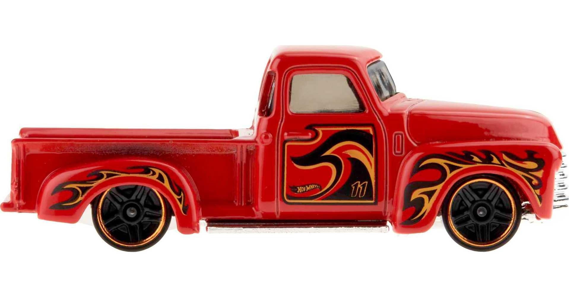 Hot Wheels 10-Pack, Set of 10 Toy Trucks in 1:64 Scale, Mix of Officially Licensed & Unlicensed (Styles May Vary)