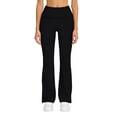 thumbnail image 2 of Sweet Hearts 3-Pack Flare Leggings for Women- Foldover Flared Yoga Pants for Women Clothing Made in USA, 2 of 6