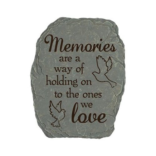 Carson Home Accents Memories Love Garden Stone by Carson Industries Inc