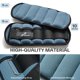 thumbnail image 3 of Pesas de tobillo Sportneer ajustables de 1 a 5 kg, 2 unidades, color azul oscuro, 3 of 9