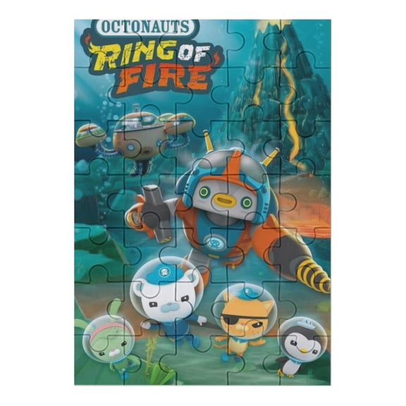 The Octonauts Jigsaw Puzzle, Wood Puzzles Adult, 35 PCS Jigsaw Puzzle for Adults Challenging Puzzle Perfect for Game Nights