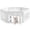 White, variant on CONCETTA Pet Playpen for Small Dogs, 24" Height 4-Panel Portable Dog Fence with Door, Black