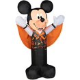thumbnail image 1 of gemmy Airblown Inflatable Mickey Mouse as Vampire, 35 ft Tall, Black, 1 of 1