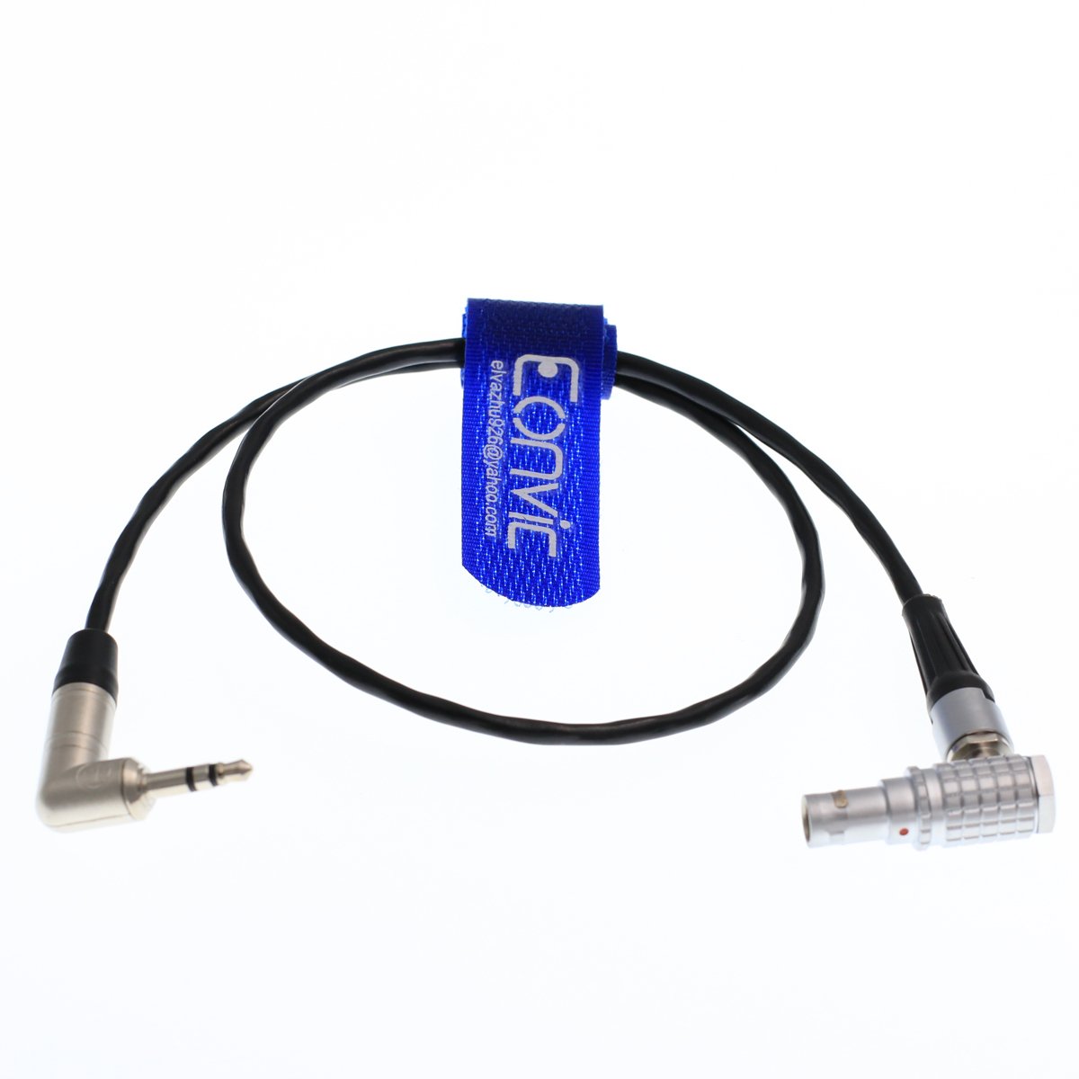 Eonvic Audiokabel - Rechtwinkliger 5-Pol Stecker Auf 3,5mm Klinke (TRS), 45cm, Für ARRI Alexa Mini Kameras