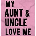 thumbnail image 2 of Auntie Uncle Present Loved Niece Cute Romper Boys or Girls Infant Baby Brisco Brands 6M, 2 of 6