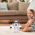 thumbnail image 1 of El mejor juguete para bebés: robot K9 Space Fighter con lanzamiento manual y ventosa, modelo de robot eléctrico suave para caminar, juguetes para niños y niñas, regalos de cumpleaños para mujeres,, 1 of 8
