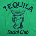 thumbnail image 2 of Womens Tequila Social Club T Shirt Funny Liquor Shot Drinking Lovers Tee for Ladies Womens Graphic Tees, 2 of 9