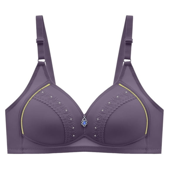 Everyday Bras for Women Sports Bra Small Womens Sports Bras plus Size Woman's Bras Bra Strapless for Women Bras for Women Sports Bras for Women Workout Bras Bulk Compression Sports Bras for Purple 42
