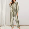 thumbnail image 2 of Easygdp Happy Mexican Women's Long-Sleeve Shirt and Full-Length Bottom Pajama Set,Two Piece Loungewear Soft Pajama Top and Pants Pjs Sleepwear-Medium, 2 of 7