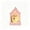 A, variant on Christmas Handheld Lantern, Lighted Holiday Decor, Portable House Shaped Seasonal Light for Mantels Shelves Windows, Plastic and Electronic Components Build with Easy Handling