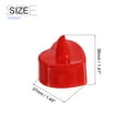 thumbnail image 2 of Unique Bargains Heart Shape LED Candle Flameless Candles, Red Light with Artificial Red Rose Petals, 12 Pack, 2 of 7