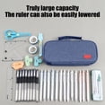 thumbnail image 6 of Yhmxh Large Capacity Pencil Case Pouch, Cute Pencil Pouch, Zippered Pencil Bag with Handle, Fabric Pencil Box Aesthetic Pen Organizer for Art Supplies College Stationary Travel Holder Box, 6 of 7