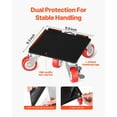 thumbnail image 6 of Professional Furniture Dolly with 5 Swivel Wheels, Supports 3474 lbs, Easy Moving and Transport, 6 of 10