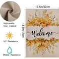 thumbnail image 2 of Fall Welcome Garden Flag Floral Thankgiving Double Sided Vertical Rustic Farmhouse Yard Seasonal Holiday Outdoor Decor 12x18 Inch EF141, 2 of 6
