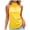 Yellow, variant on Women Chiffon Halter Tops Open Back Mock Neck Y2k Sleeveless Tanks Flowy Bubble Hem Cami Going Out Crop Top (Khaki,XL)