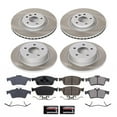 thumbnail image 2 of PowerStop Front and Rear Semi-Coated Rotor and Low-Dust Ceramic Brake Pad Kit SC6478, 2 of 3