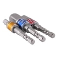 thumbnail image 4 of Socket Bit Adapter, Extension Bar Adapter Sturdy Socket Driver Adapter, 3Pcs For Impact Driver Drill Chucks, 4 of 8