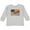 Athletic Heather, variant on Vintage US Flag Boys or Girls Long Sleeve Toddler T-Shirt