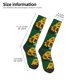 thumbnail image 2 of Fotbe Sunflowers in Bucket Calcetas Divertidas Estampadas para Hombre y Mujer, Calcetas de Algodón hasta la Rodilla para Caminar, Correr, Enfermería y Embarazo, 2 of 6
