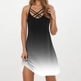 thumbnail image 2 of Ashirexll Midi Dresses for Women, Flowy Dresses for Women, Summer Fashion Printed Sleeveless Suspender Pullover Dress, 2 of 5