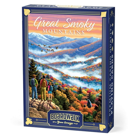 Great Smoky Mountains by Boardwalk - Playing Cards