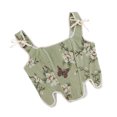 thumbnail image 6 of QSAWXQZ Women's Corset Top Tie Strap Sleeveless Square Neck Floral Boned Waist Shaper M, 6 of 9