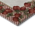 thumbnail image 4 of Addison Rugs Mayfield Washable Kitchen Apple Border Apple Rectangle Rug, 10' x 14', 4 of 6