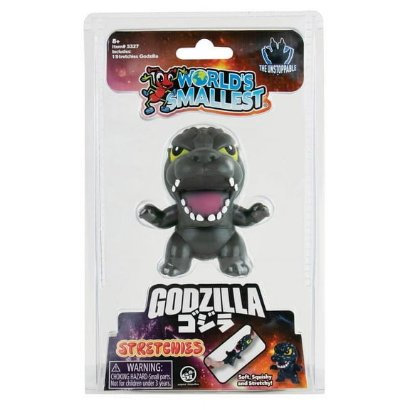 World's Smallest Godzilla Stretchies