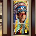 thumbnail image 2 of Moderno Impresiones Pintura de Colgante de Pared Decoración Sa Hotel en Tamaños Indios Colco Pintura de lienzo, 2 of 8