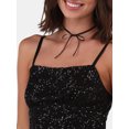thumbnail image 4 of No Boundaries Sequin Cami Top, Women's and Women’s Plus, 4 of 5